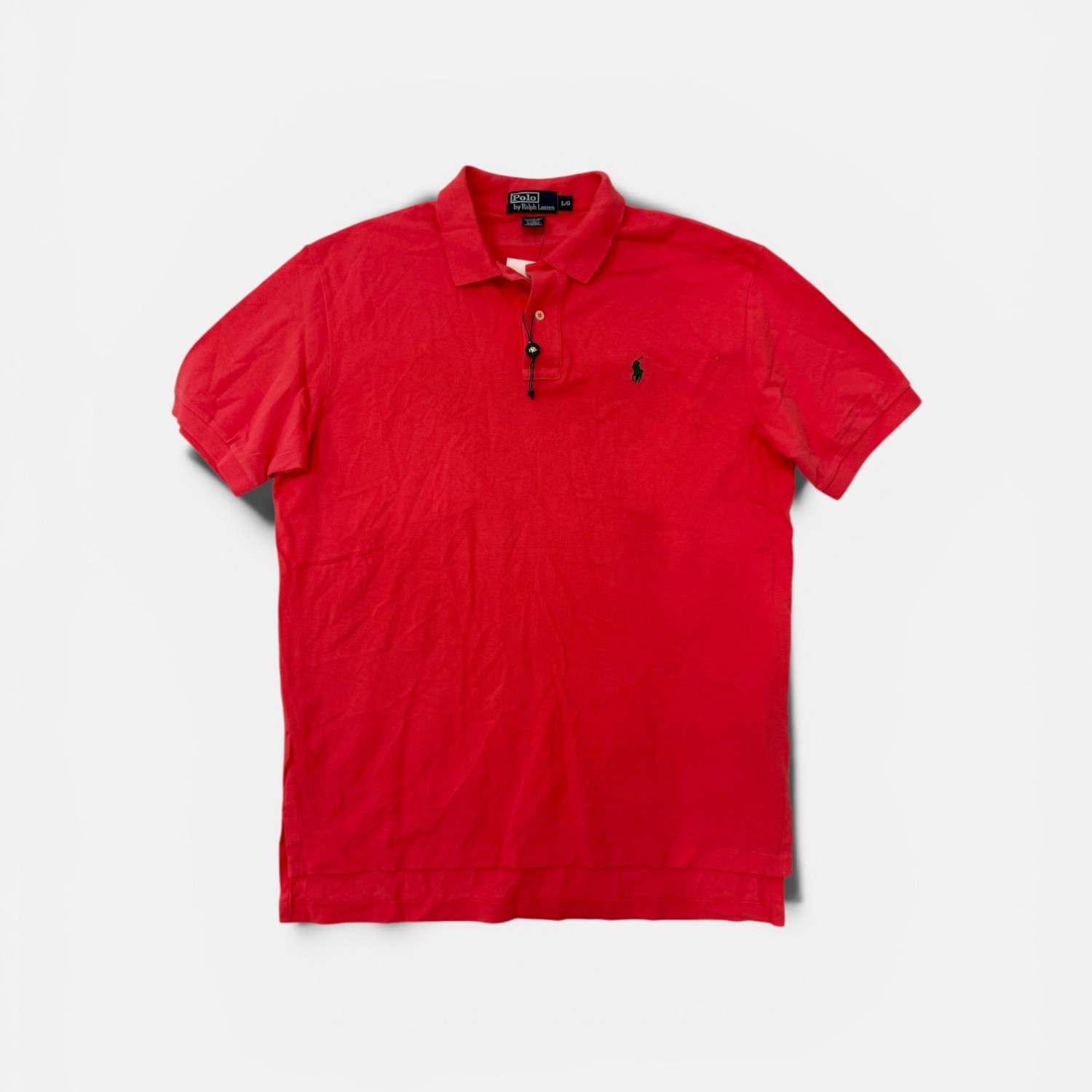 Polo Ralph Lauren Κόκκινη Ανδρική Μπλούζα Polo